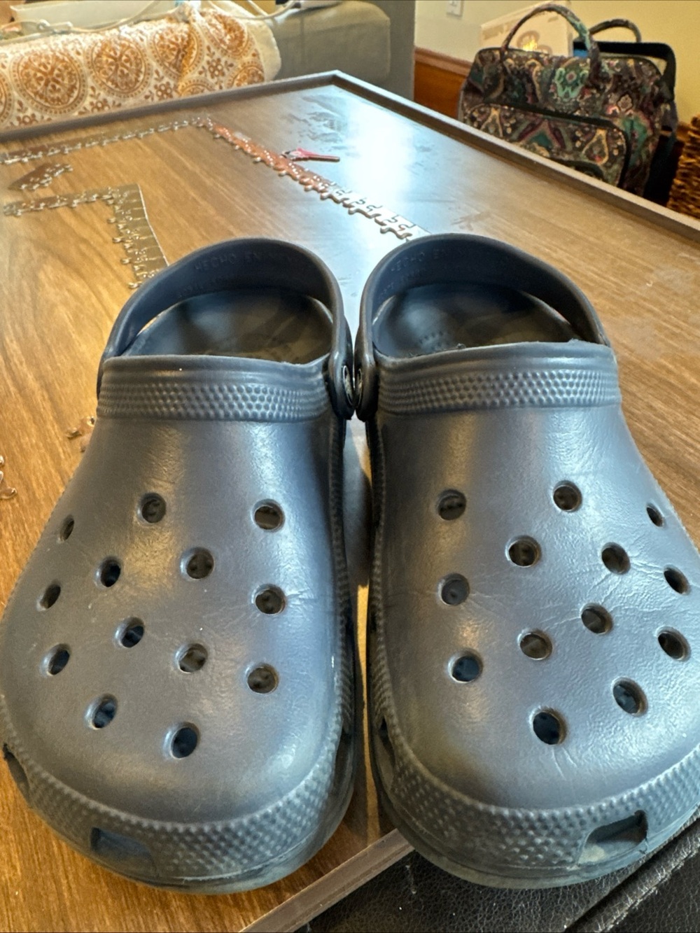 CROCS Blue Foam Clog Sole